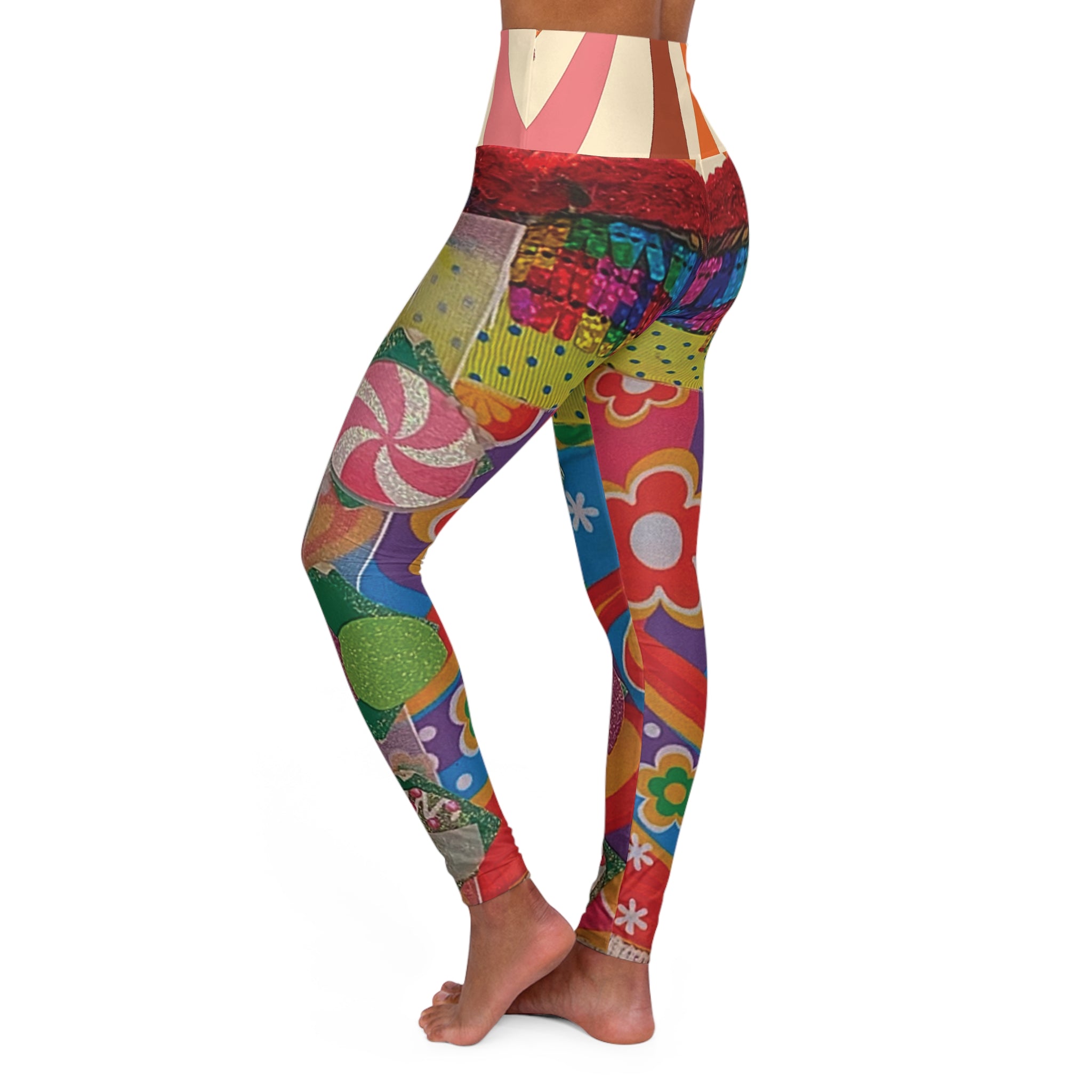 Yoga Leggings - Circus Pants, Funky Style, Loud Expressions