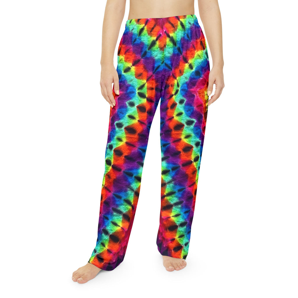 Diamond Rainbow Unisex Pants, Colorful Lounge Pants, Bohemian Style, Festival Clothing