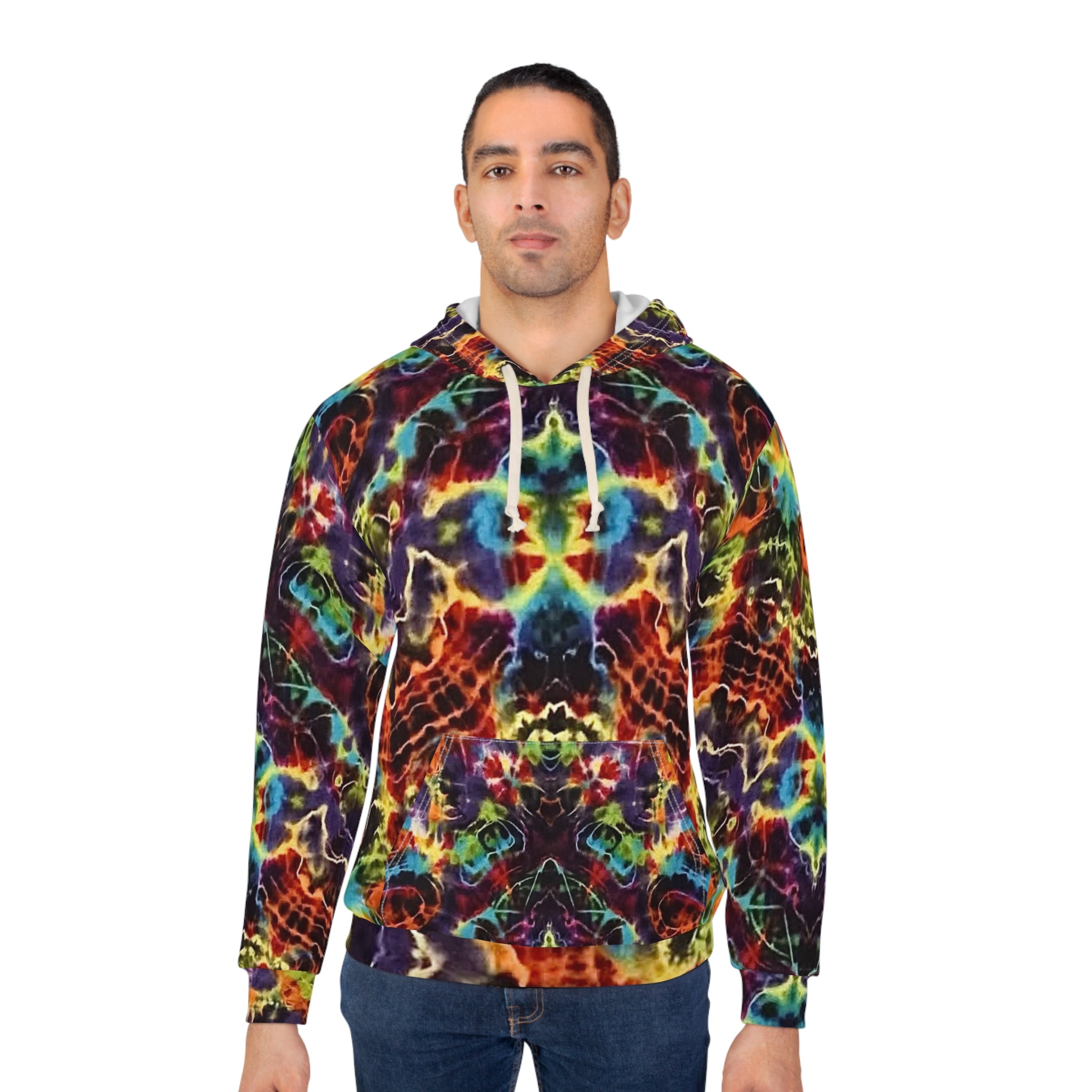Psychedelic Tie-Dye Hoodie