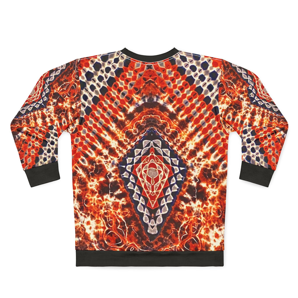 Bohemian Pattern Unisex Sweatshirt, Cozy Fashion for All, Vibrant Sweatshirt, Unique Gifts, Festival Wear, Trendy Layering