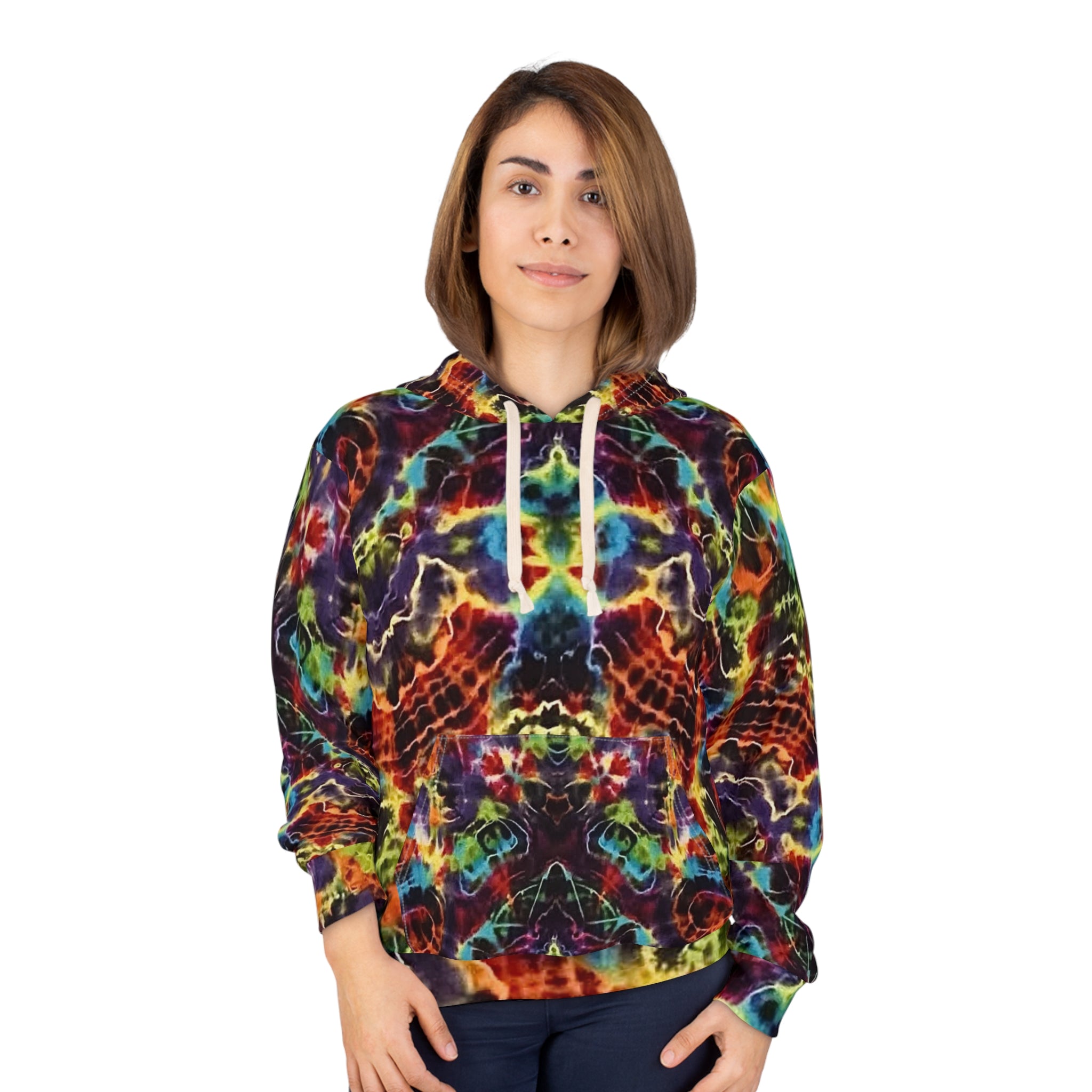 Psychedelic Tie-Dye Hoodie