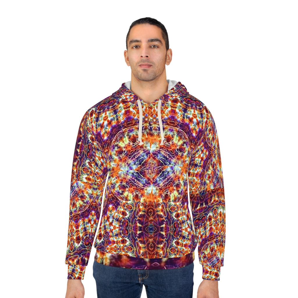 Psychedelic Tie-Dye Kaleidoscope Hoodie | All-Over Print