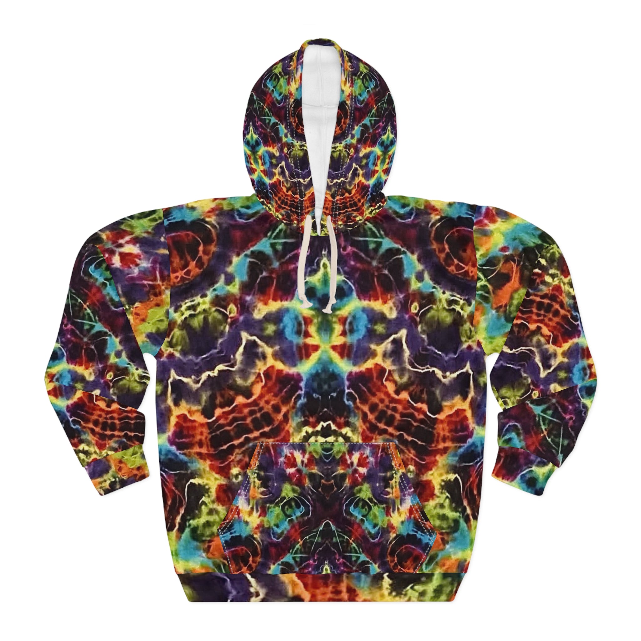 Psychedelic Tie-Dye Hoodie